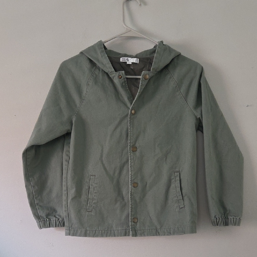 Spiritual Gangater Ziggy Marley Hooded Jacket (Youth Medium)
